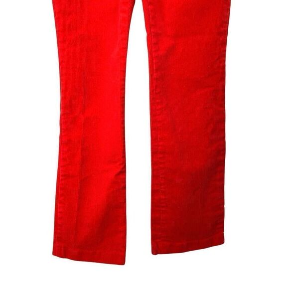 Tuckernuck red‎ corduroy Ashford pants Size S high rise four-way stretch cropped - Picture 6 of 9